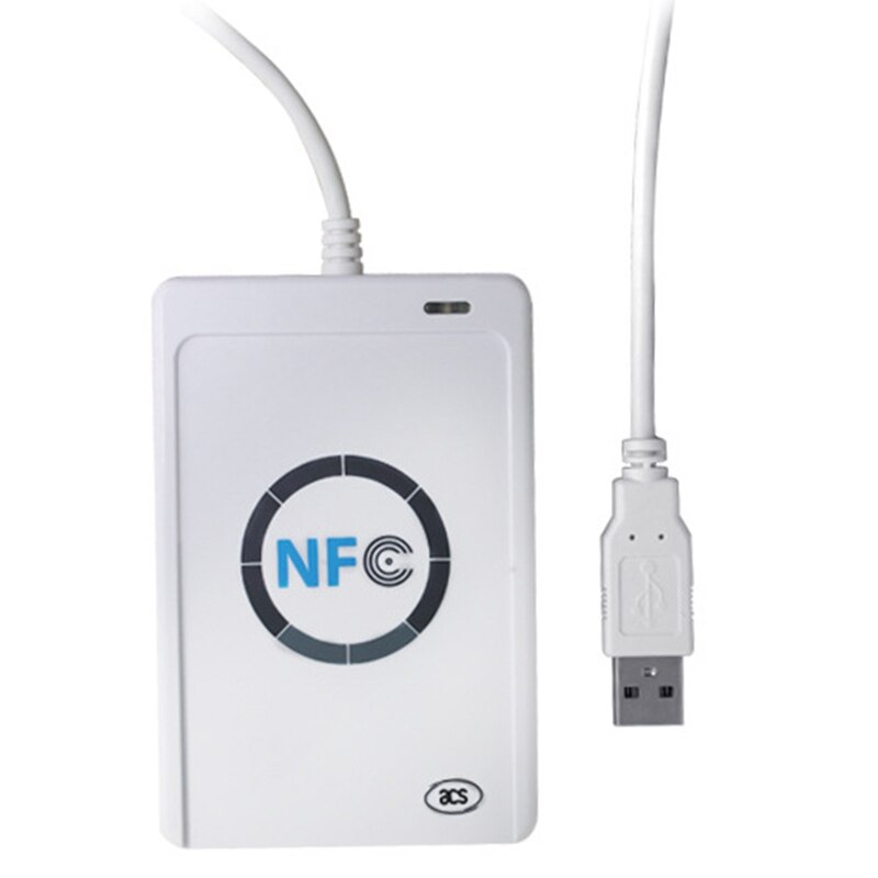 Ig-nfc læser usb acr 122u kontaktløs smart ic kort skriver og læser smart rfid kopimaskine duplikator uid udskiftelig tag kort nøgle f