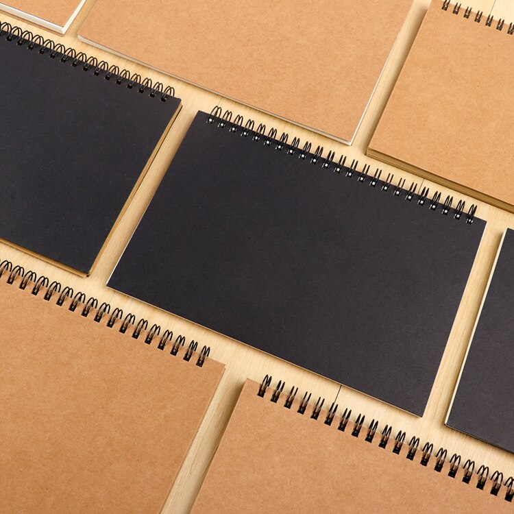 A6 Sketchbook Notepad for Artist Sketch Drawing 50 Sheet Kraft Paper Sketch Book Diary Drawing Notebook Stationery