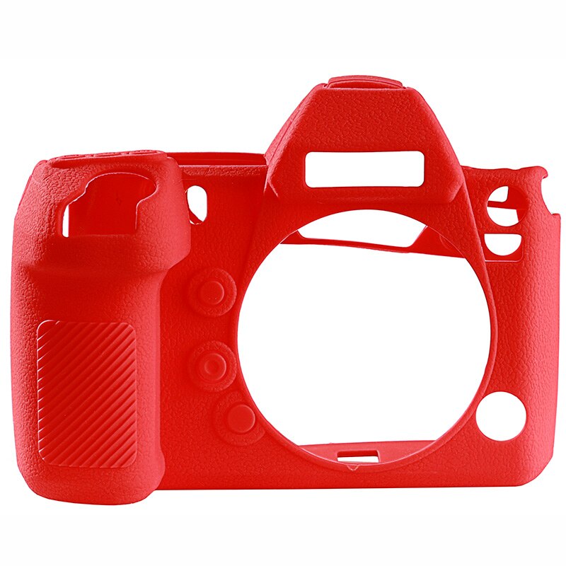 Voor Lumix DC-S1 S1R Siliconen Cover Voor Panasonic Lumix DC-S1R S1 Camera Cover Hoogwaardige Litchi Textuur Siliconen Camera Case