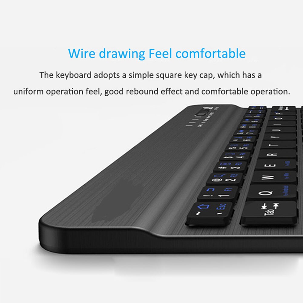 Bluetooth 3.0 Wireless Keyboard for iPad Samsung IOS Android System Universal for Gaming Tablet PC Mini Keyboard