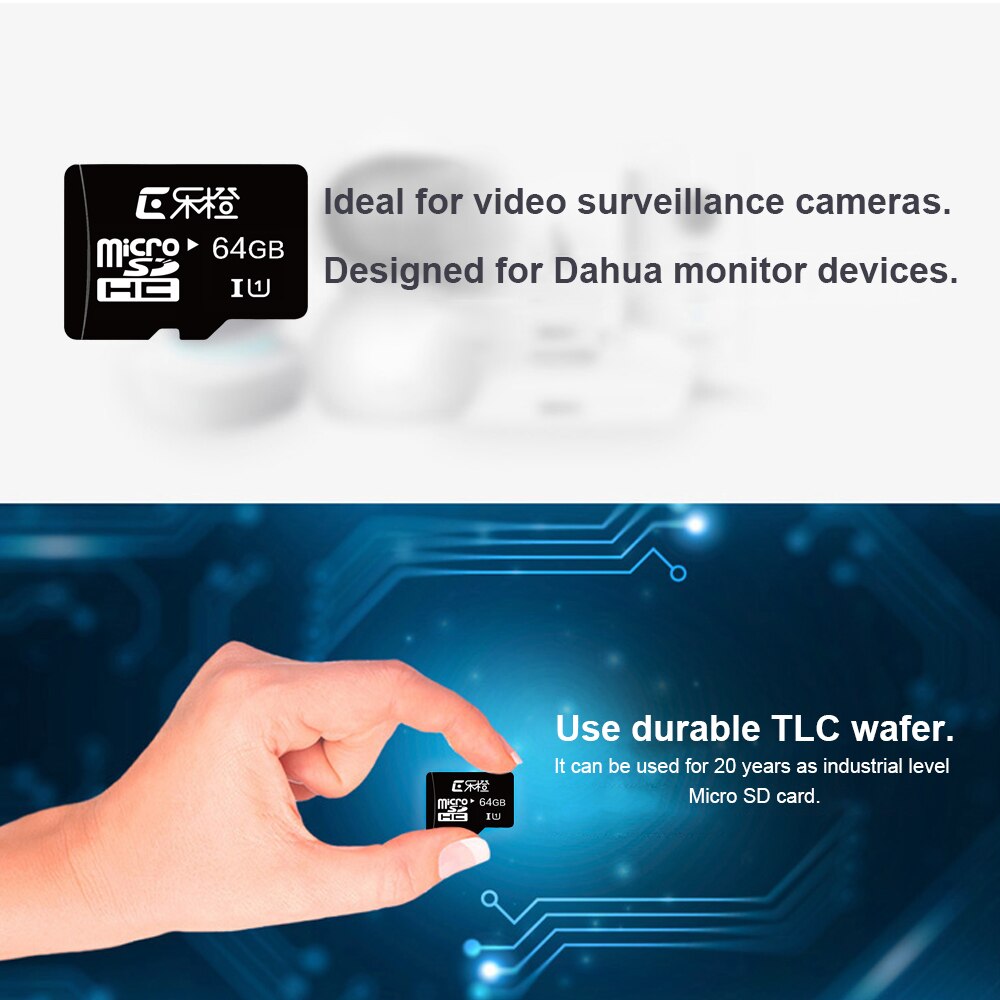 8/16/32/64GB Micro SD Card TF card for Surveillanc... Grandado