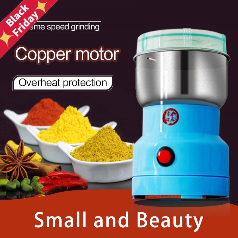 Elektromotor Mixer Voedsel Chopper Crusher Processor Blender Koffie Zout En Peper Molen Graan Elektrische Spice Mill Keuken Gereedschap