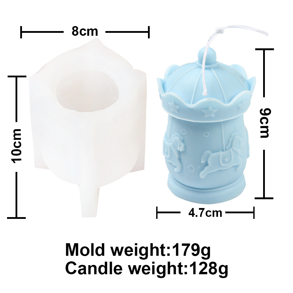 Multi-Modell Weihnachts Ball Kerze bilden Silikon bilden Weihnachten kreative Dekor Elch Glocke Schneemann Seife Werkzeug: Tiefe Blau