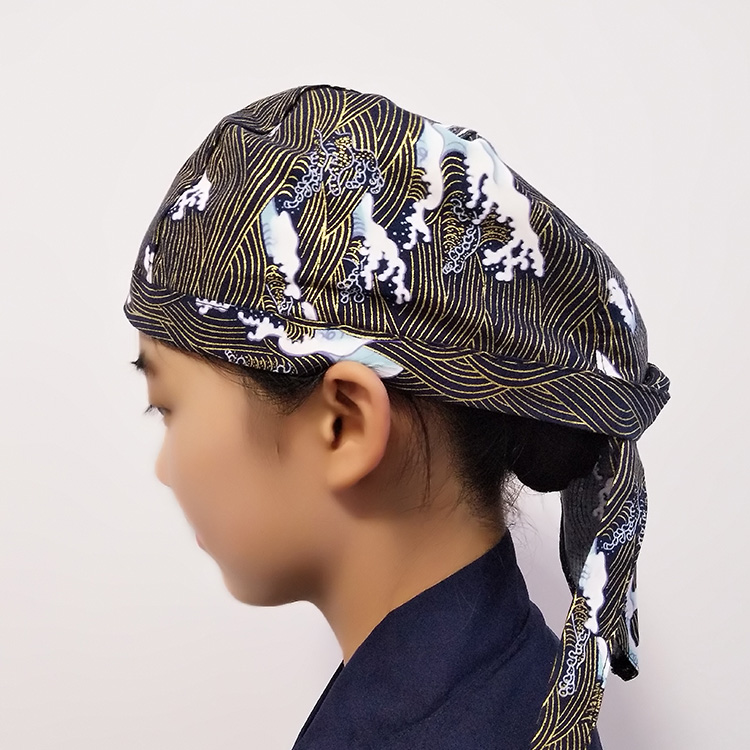 Miesten ja naisten ruokahygienia kokki korkki ravintola pölytiivis keittiö ruokala sushikokki työhattu: 3