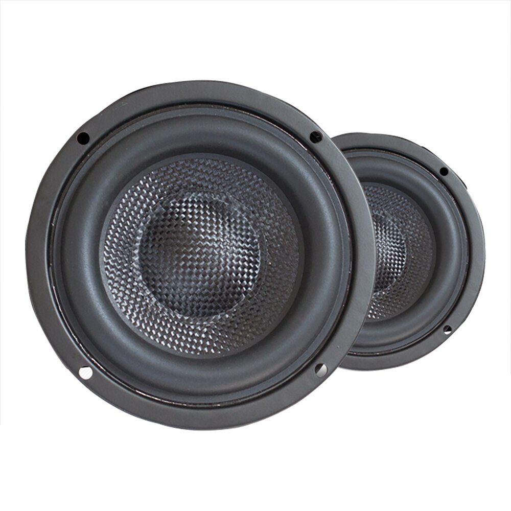 4 Inch Subwoofer Speaker Unit HIFI 4 8 Ohm Fiberglass Woven Basin Low Frequency Bass Loudspeaker Magnetic Speakers For Home