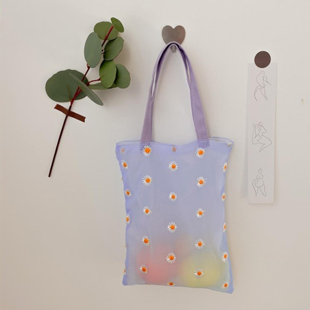 Neue Kleine Tasche Weiblichen Beutel Sommer Gebühr Stil Wilden Drei-dimensional Blume Stickerei lässig Schulter Tasche: Blau