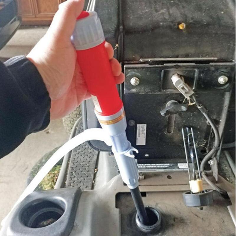 Auto køretøj brændstof gasoverførsel sugepumper bærbar udendørs håndholdt pumpe vandolie gasværktøj benzinpumpe