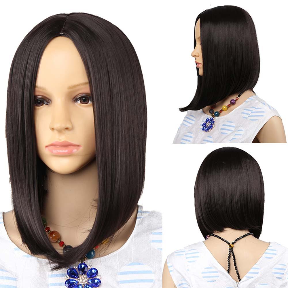 Amir Korte Pruiken Voor Vrouwen Rechte Bob Pruik Zwart Ombre Blond Rode Pruik Cosplay Synthetische Lace Front Bob Pruiken Voor party Dailry