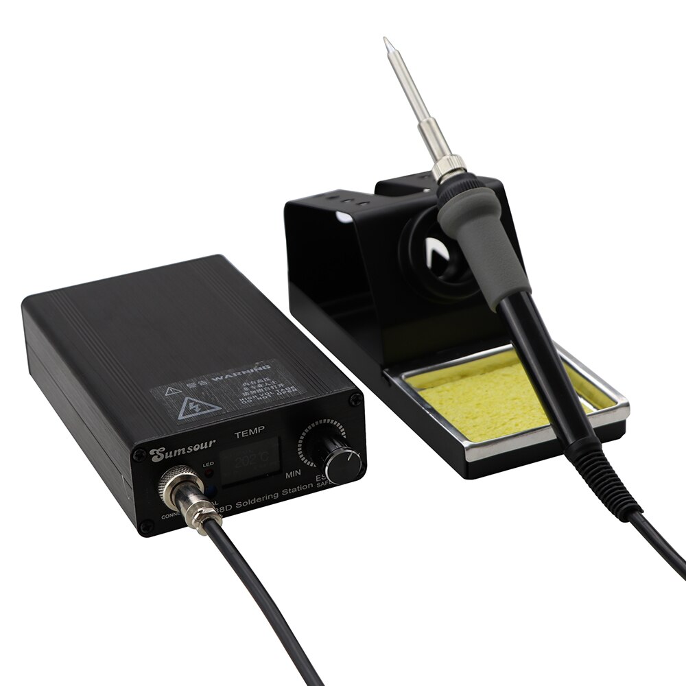 Electric Soldering Iron Digital Adjustable Temperature DIY Portable T12 Rework Solder Station Desoldering Welding Repair Tools