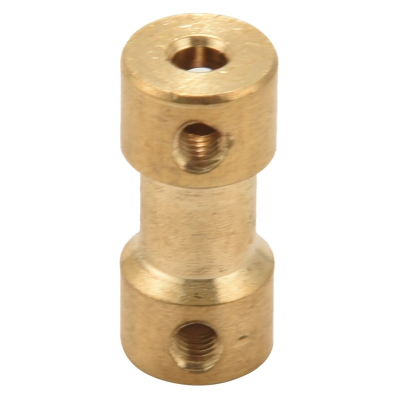 3Mm To 3Mm Copper DIY Motor Shaft Coupling Joint Connector For Electric Car Toy