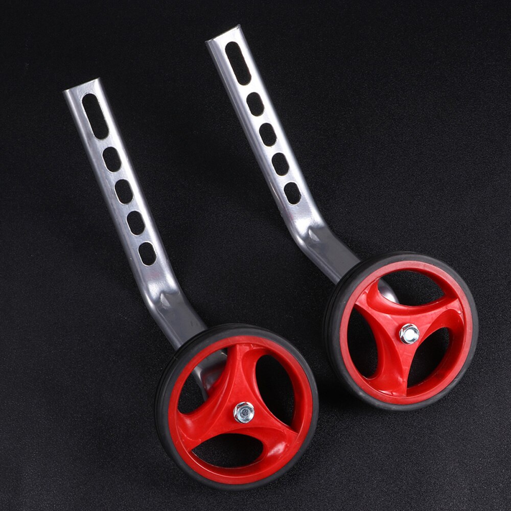 1 Set Bike Auxiliary Wheels Useful Training Wheels Bike Training Wheels Bike Stabilizer Wheels for Children Bike Kids: Red