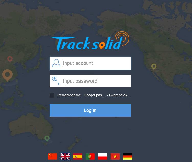 Spårningsplattform och telefonapp gäller alla concox-produkter  gt06n gt06e jm01 gv25 wetrack 2 första året för att använda tracksolid