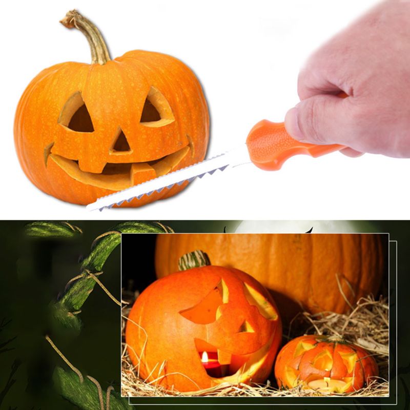 Profession 11Pcs Halloween Pumpkin Carving Kit Stainless Steel Sculpting Tool 27RE