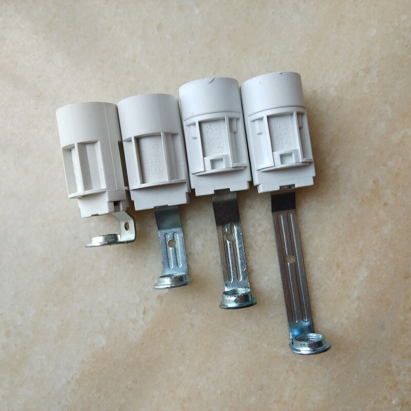 10 teile/los E14 53mm/70mm/80mm/100mm höer Kunststoff kronleuchter lampe Halfter, lampe zubehör Kerze lampe Basis sockel 110 v 220 v