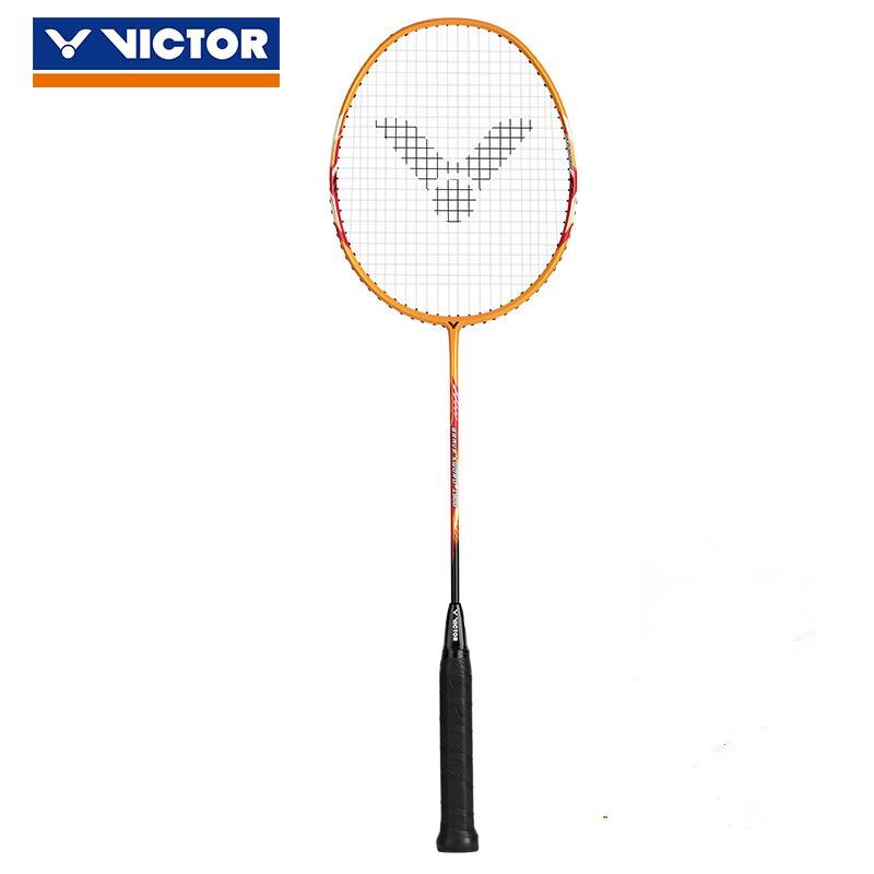 Raquette de Badminton professionnelle d'origine Victor en carbone avec poignée de sac BRS1900 CHA9500 JS DF90 Tk100 HXDF80: BRS-1900 E