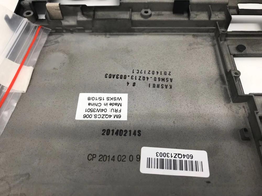 para Lenovo para Thinkpad T430S D caso inferior caso original 04W3501