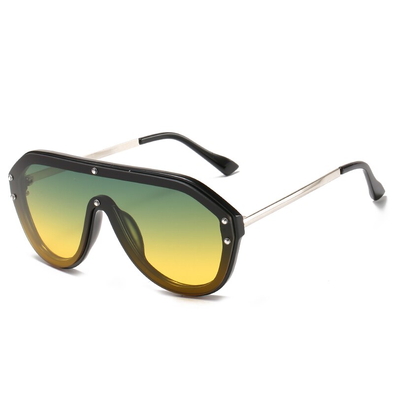 Heren wandelzonnebrillen oversized wandelzonnebrillen heren merk goggle zonnebril dames stijl brillen  uv400: 12-wm2032-c3