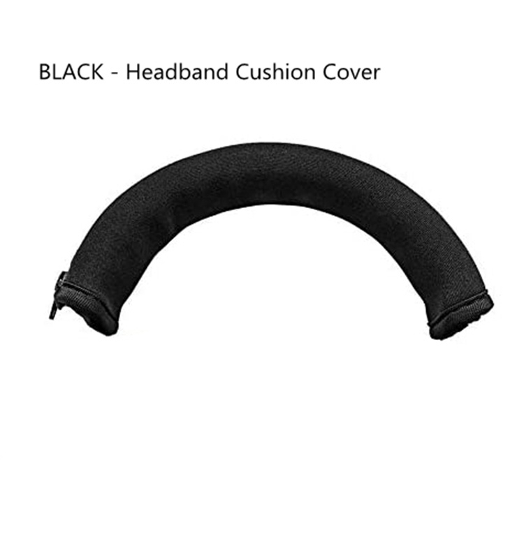 Ersatz Ohrpolster für CORSAIR VIRTUOSO RGB Drahtlose SE Headset Kopfhörer Leder Hülse Kopfhörer Ohrenschützer: 1pcs Black Headband