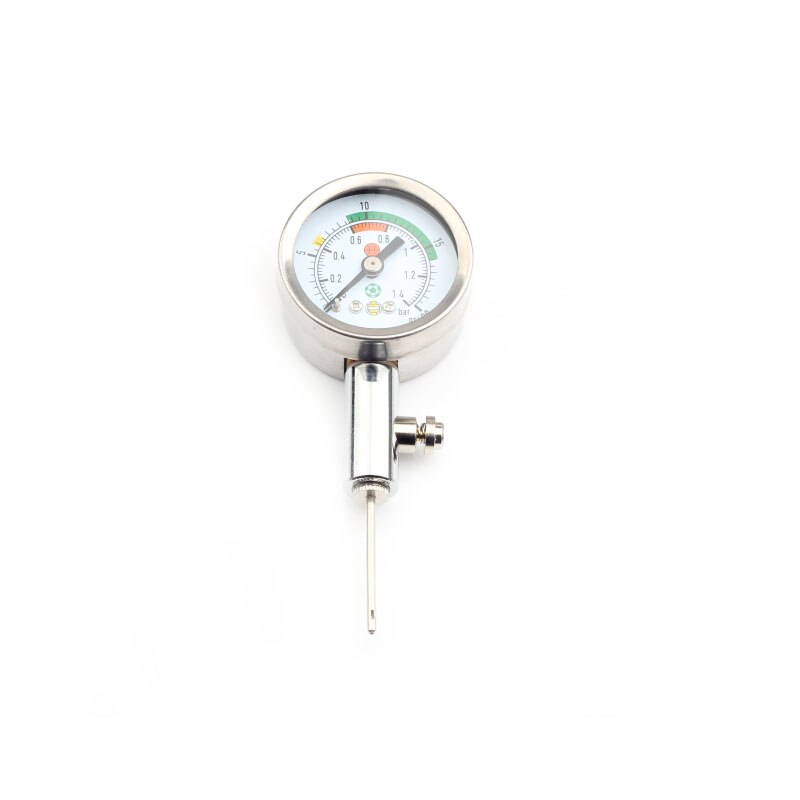 Barómetro de baloncesto , aguja de presión de Gas de Metal, reloj de aire para balón de fútbol, voleibol, barómetros de balonmano