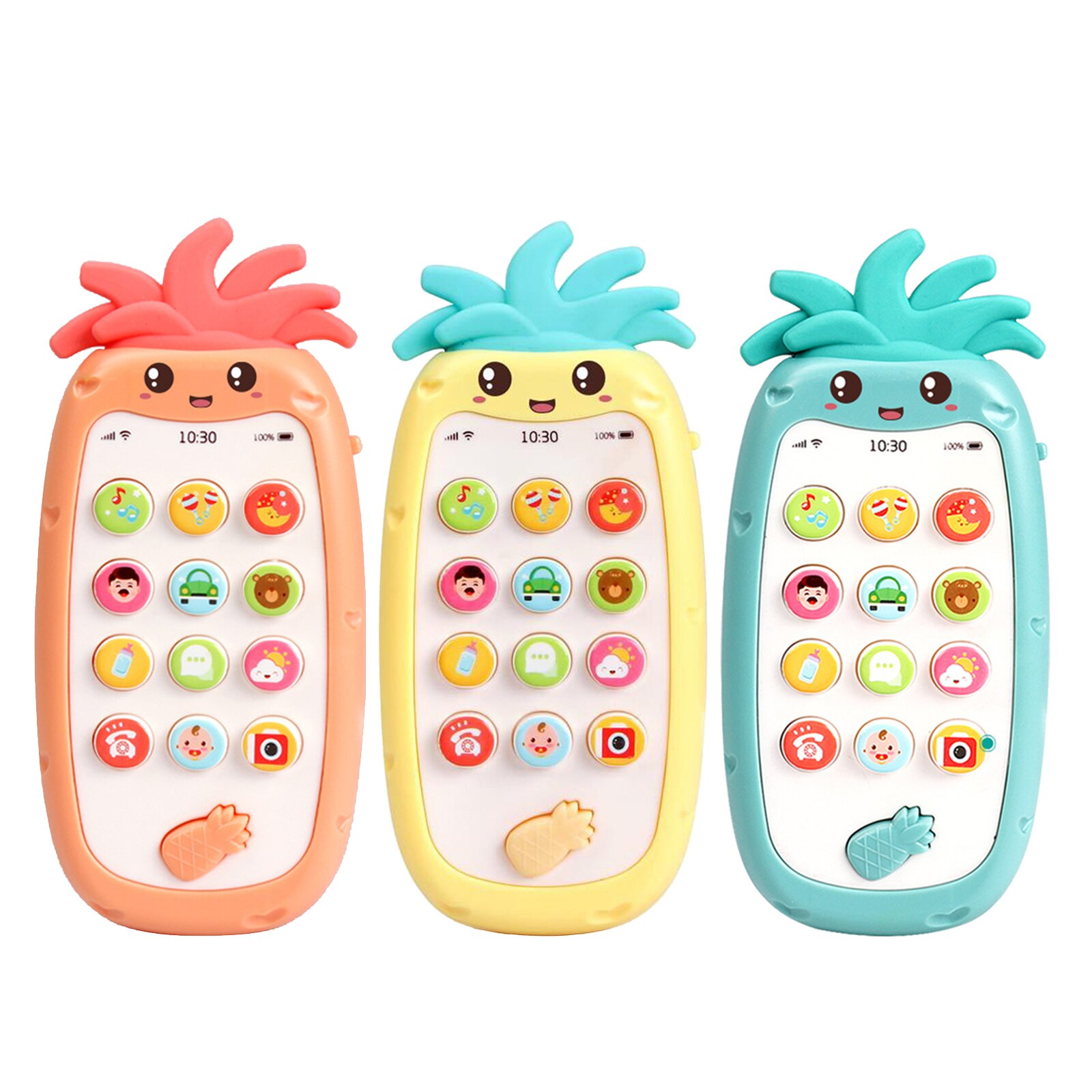 Muzikale Mobiele Telefoon Peuter Speelgoed Met 12 Knoppen Leren Telefoon Speelgoed Voor Baby 'S