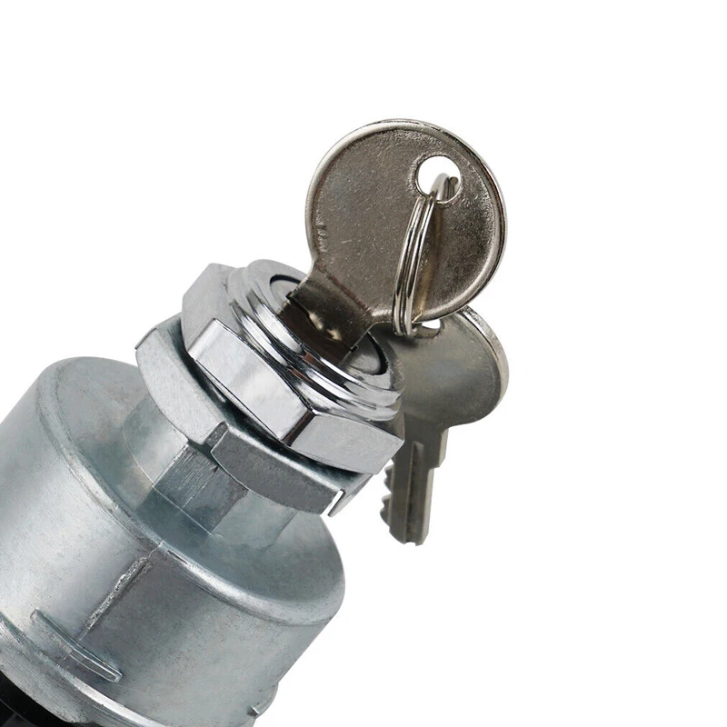 4-Positie Universele Contactsleutelschakelaar 12V Acc/Off/Ign Start Voor Tractor Heftruck Tuning Truck Auto Gereedschap