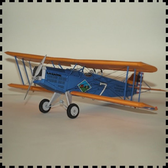 1:33 Scale US Douglas O-2H Scout DIY Handcraft PAPER MODEL KIT Puzzles Handmade Toy DIY
