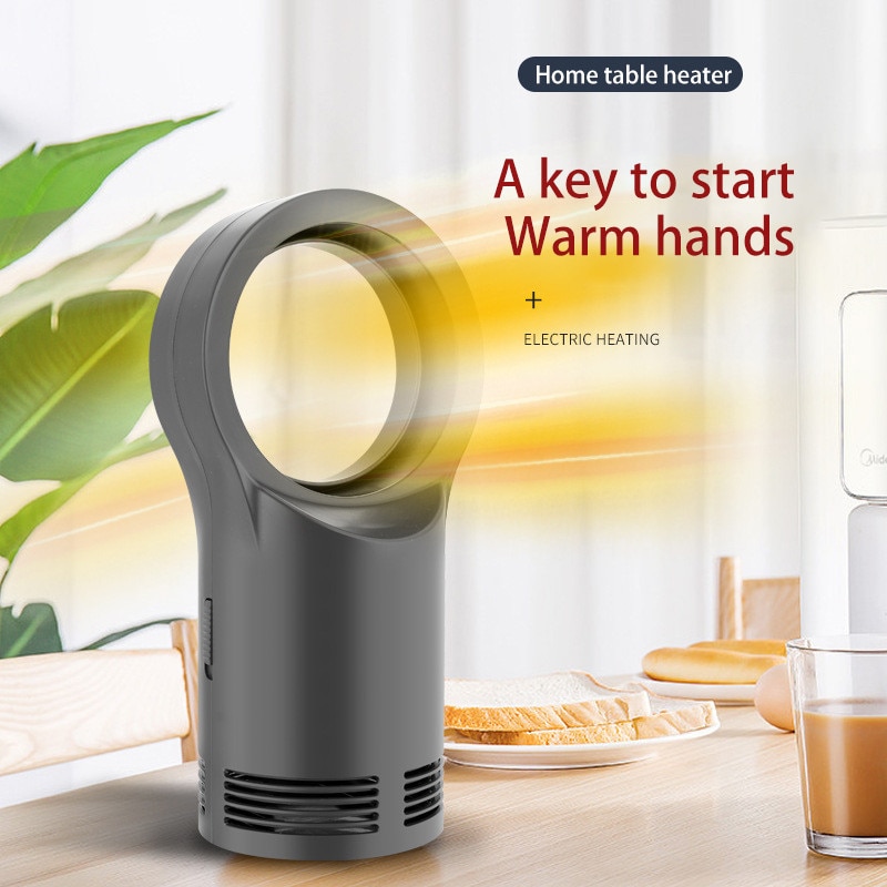 Portable Small Household Leafless Heater Winter Desktop Fast Heating Energy Saving Electric Air Heater For Home Office