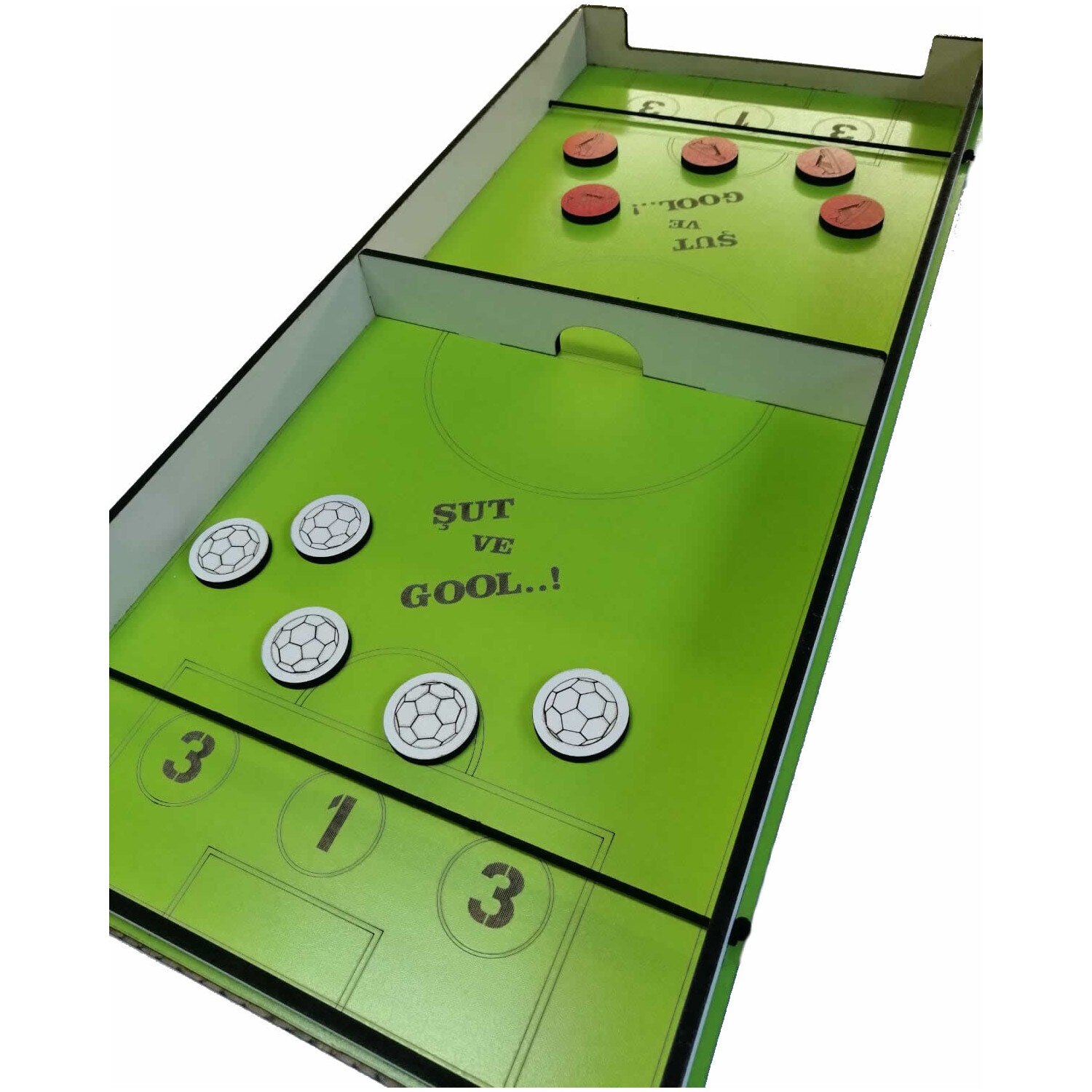 Plaque Home Smash and Goal Game + 3 Stone and 9 Stone Games