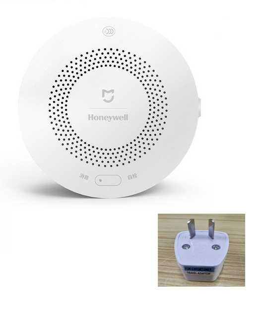 Xiaomi Honeywell Gas Sensor Alarm Detector Rook Monitoring Fire Bescherming Plafond & Muur Installeren Mijia App Afstandsbediening: Add AU Plug