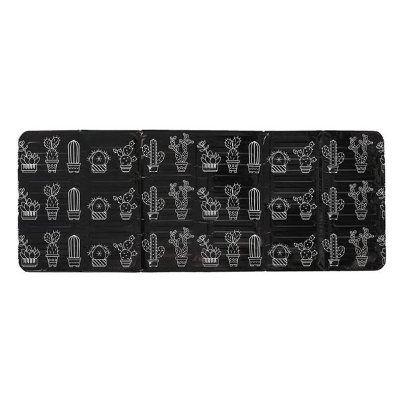 Olie Splash Verbranden Proof Board Scherm Keuken Gasfornuis Olie Verwijdering Frituren Koken Guard Wasbare Aluminiumfolie Board Voor Kachel: Zwart