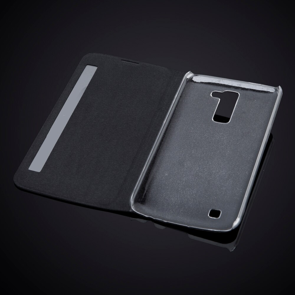 Funda Smart quick cover para LG K10 K410 K420N Auto sleep súper fino Funda de cuero con tapa