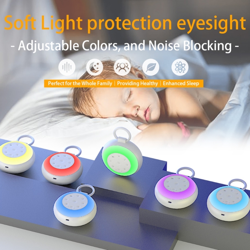 White Noise-geluidsapparaat voor baby's met 2000mAh-batterij White Noise-apparaat voor baby's