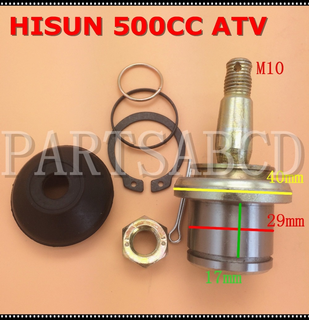 Tir Rod end Kogelgewricht Voor Hisun 500CC 700CC ATV Quad Onderdelen 62410-107-0000