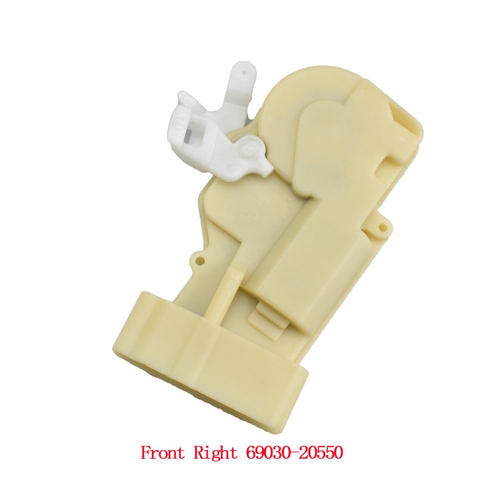 Actuador de cerradura de puerta, delantero, izquierdo 69040-20550 y delantero, Derecho 69030-20550 para Toyota Celica 2000-2005: RIGHT