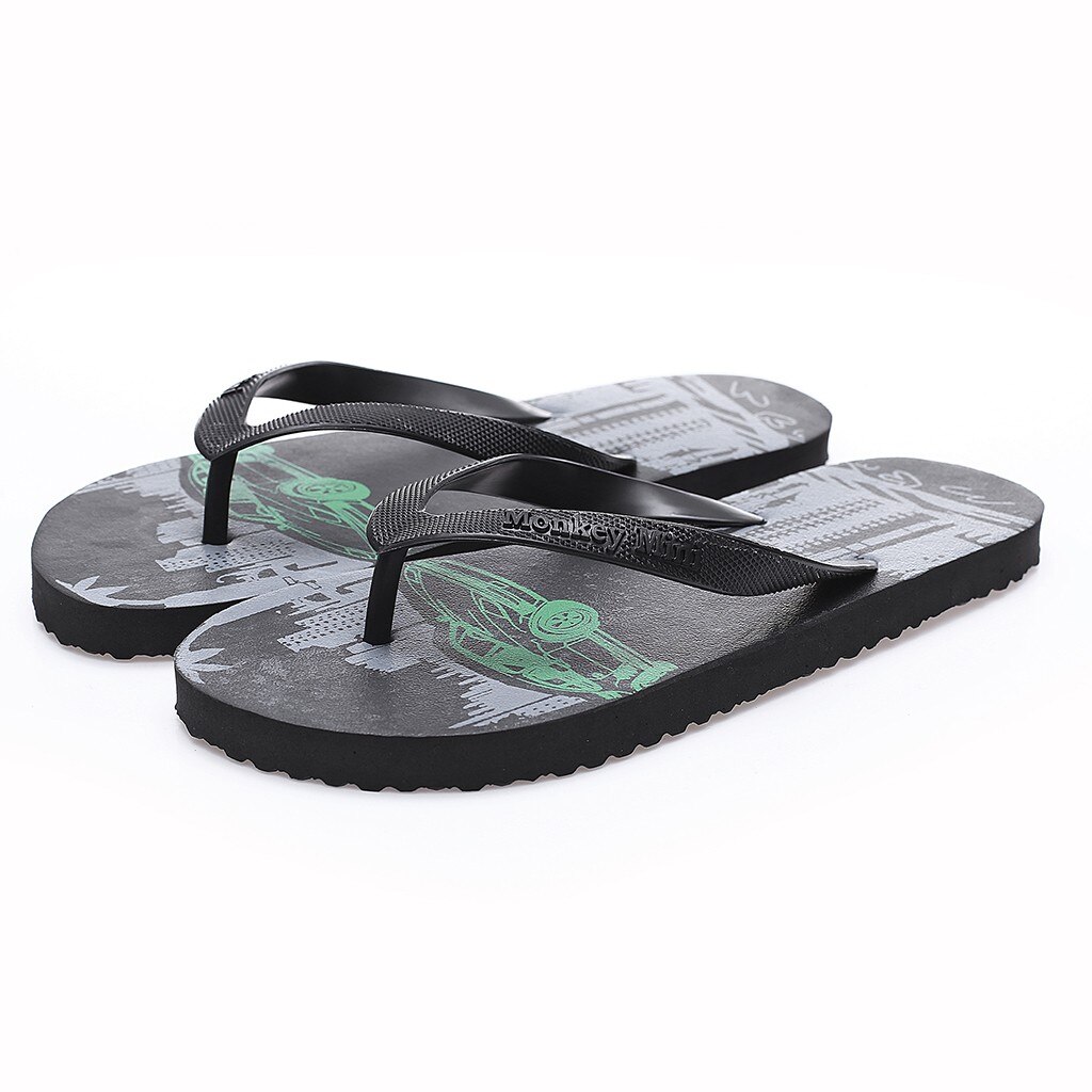 Sagace Mannen Schoenen Slippers Strand Schoenen Mannen Zomer Camouflage Slippers Schoenen Sandalen Slipper Indoor & Outdoor 16: BK / 40