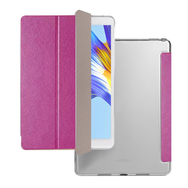 Custodia per Tablet Huawei Honor V6 10.4 KRJ-W09/AN00 custodia per Huawei Mate pad 10.4 Cover Pu Stand Back Funda per Matepad 10.4 custodia: Rose red / MatePad 10.4