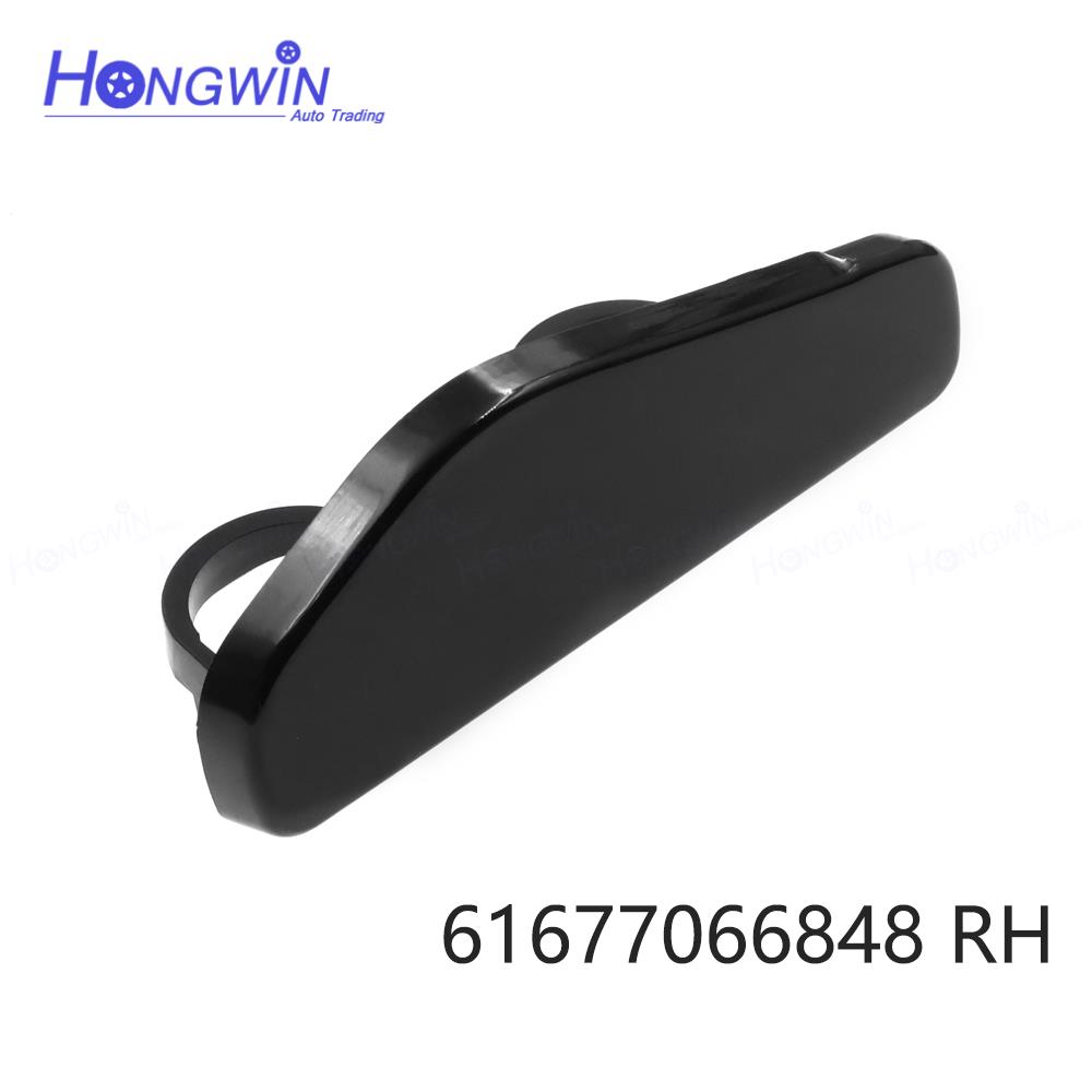 Boquilla de lavado de faros delanteros, tapa de cubierta de pulverización para BMW Serie 3, E46, 316, 318, 320, 323, 325, 328, 330, M3, 61677066847, 61677066848: Negro