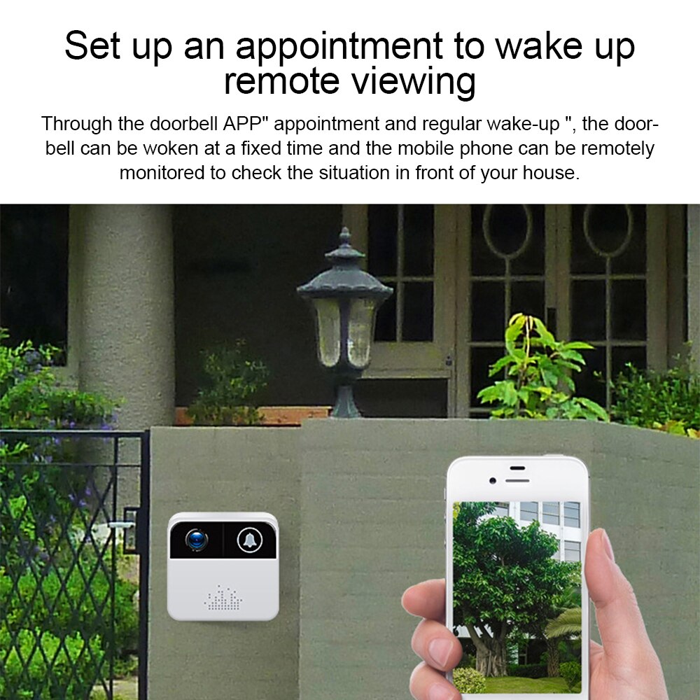 Smart Camera Wireless Doorbell Security Video Intercom Wifi Door Bell Ring Phone Surveillance Home Security Cameras