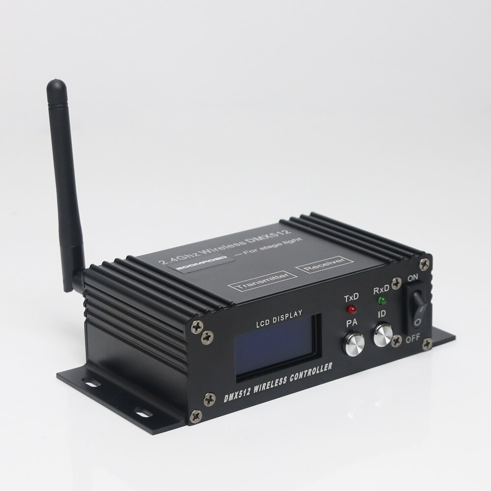 2.4G Wireless DMX 512 Controller Receiver Transmitter LCD Display Dimmer DMX Controller For Disco DJ Party Moving Head Light