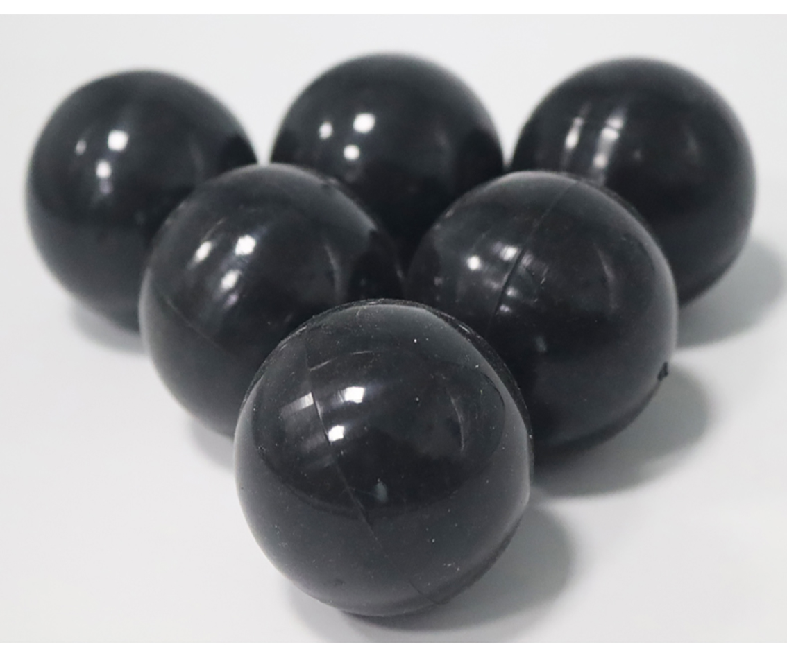 Diameter 17/18/20/21/22/25/28/30/32/35/38/40/43/45-127mm svart rund solid gummiboll tätande gummiboll industriella gör-det-själv-delar