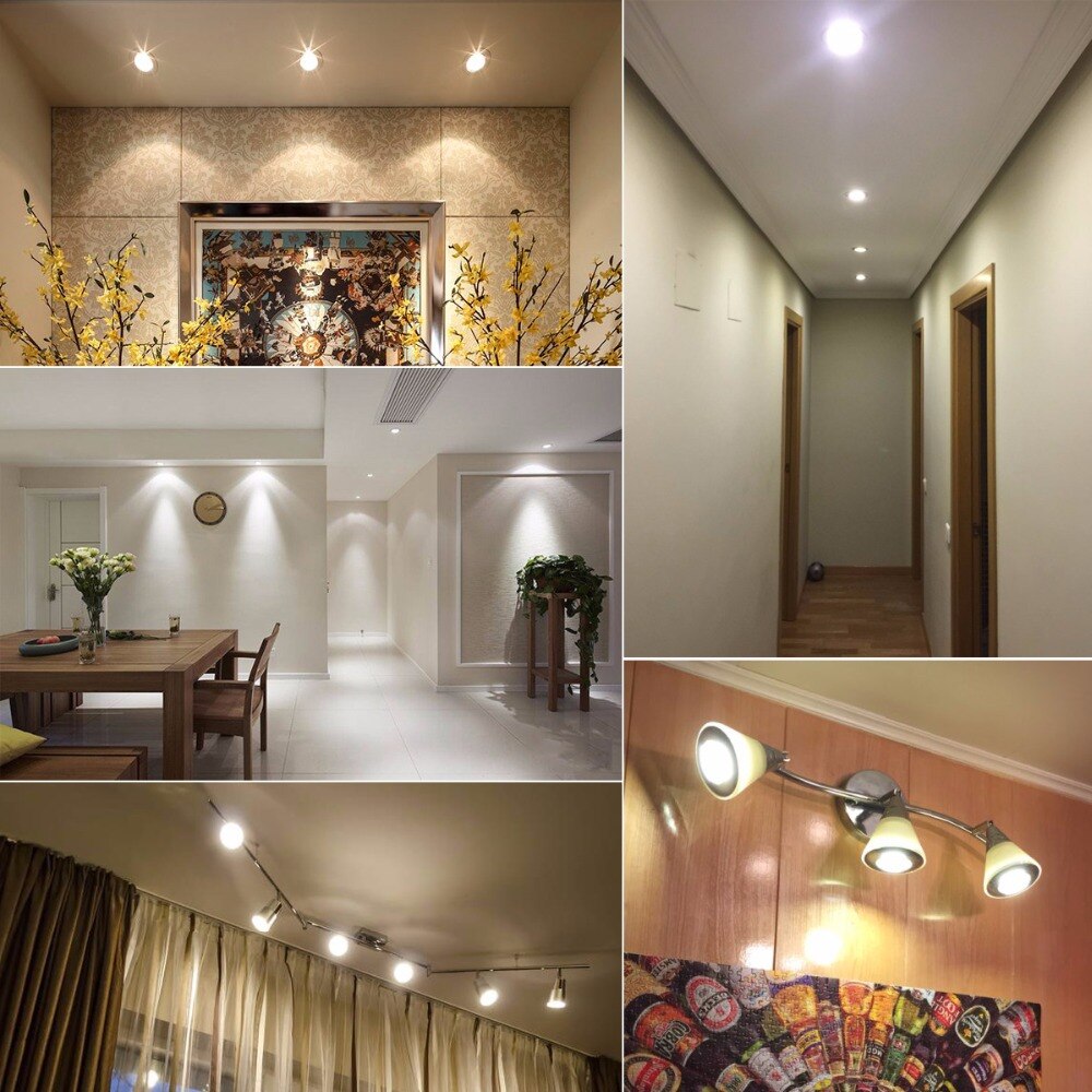 MR16 LED 12V DC / AC Non-Dimmable COB Spot light Bulb 3W 5W 7W GU5.3 MR16 LED lamp Bulb 110V 220V Aluminum Spotlight AC85V-265V