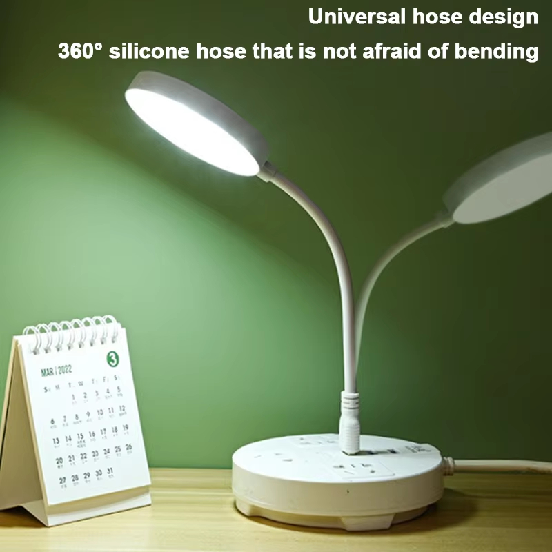 USB Reading Night Lights LEDs Super Bright Book Light 5V Flexible Table Lamp Touch Switch Dimming For Laptop Notebook PC Compute