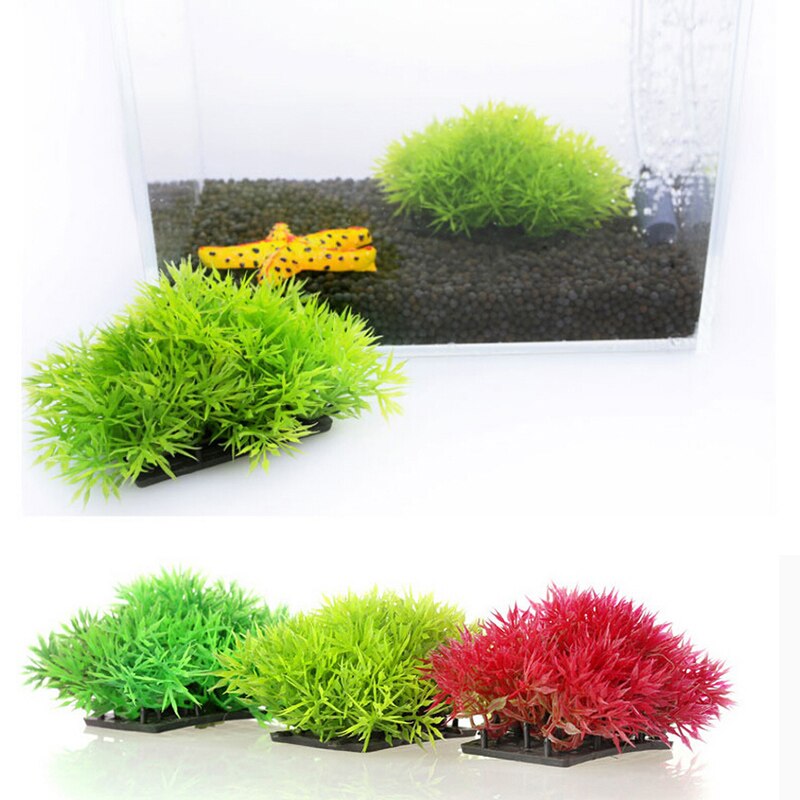 1 stuk simulatie kunstplanten aquarium decoratie water onkruid ornament plant aquarium aquarium gras decoratie
