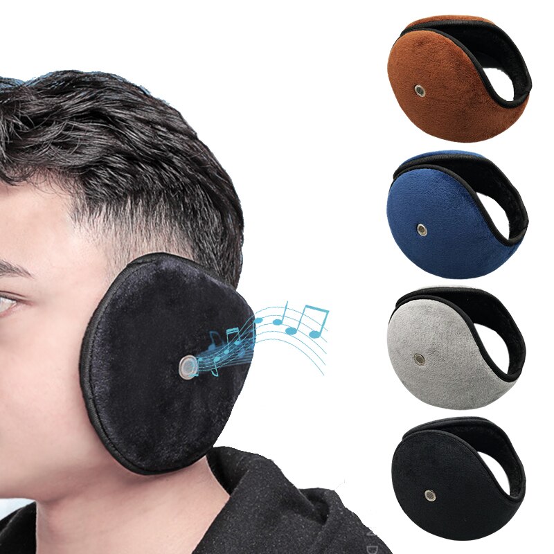 Protège-oreilles en Polyester pour hommes, couvre-oreilles , en peluche, coupe-vent, cache-oreille chauffant, masque épaissi, bandeau