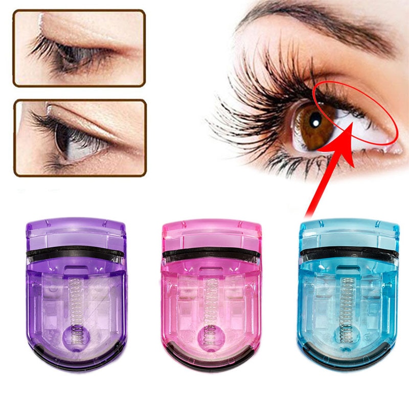 Elecool 3 kleuren mini wimperkruller draagbare wimperkruller clip cosmetische make-up tool accessoires wimpertools