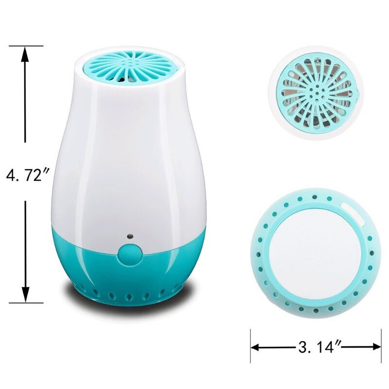 Draagbare Ozon Generator Oplaadbare Usb Thuis Luchtreiniger Ozon Ionisator Cleaner Verwijder Rook Geur Bacteriën Ozon Luchtverfrisser