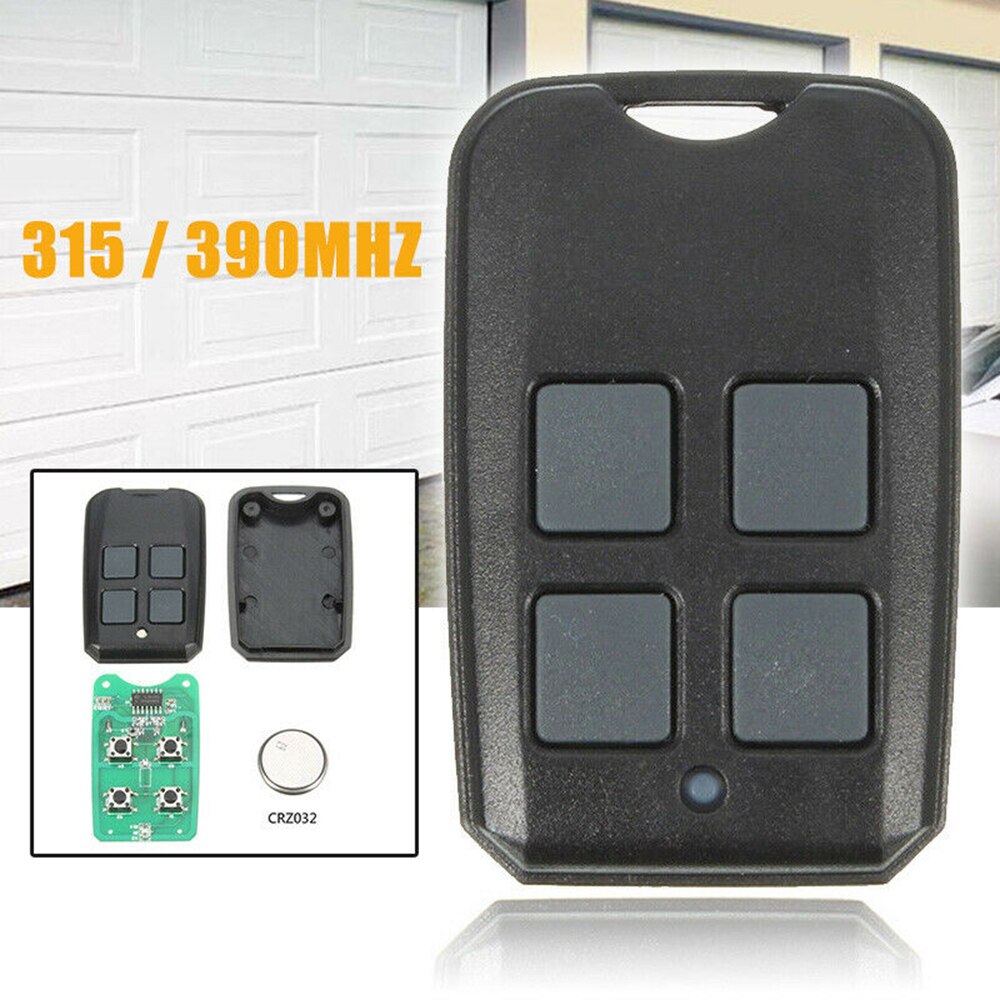 4 Button Garage Gate Door Remote 315 390 MHz For GITR-3 GITR-3BX 37517S Wireless RF Remote Control Key Fob Controller