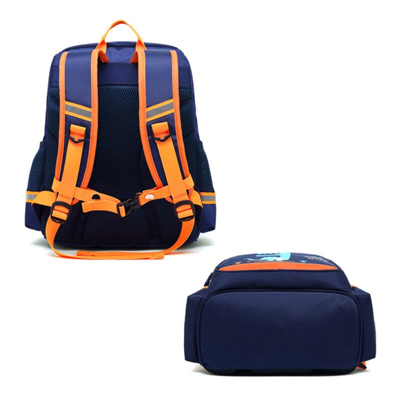 Cartoon Dinosaur School Backpacks Large Capacity School Bags for Boys Girl Primary School Student Book Bag Kids Mochila Infantil