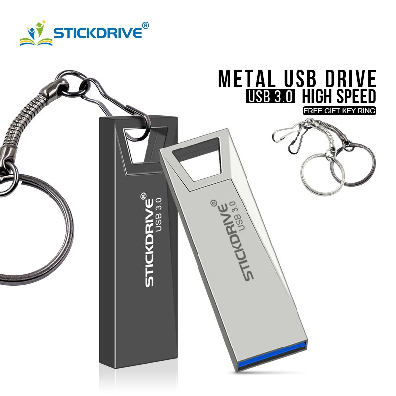 Métal usb 3.0 clé usb clé usb étanche usb3.0 128gb clé usb 64GB 32GB 16GB 8GB 4GB lecteur de stylo logo gratuit