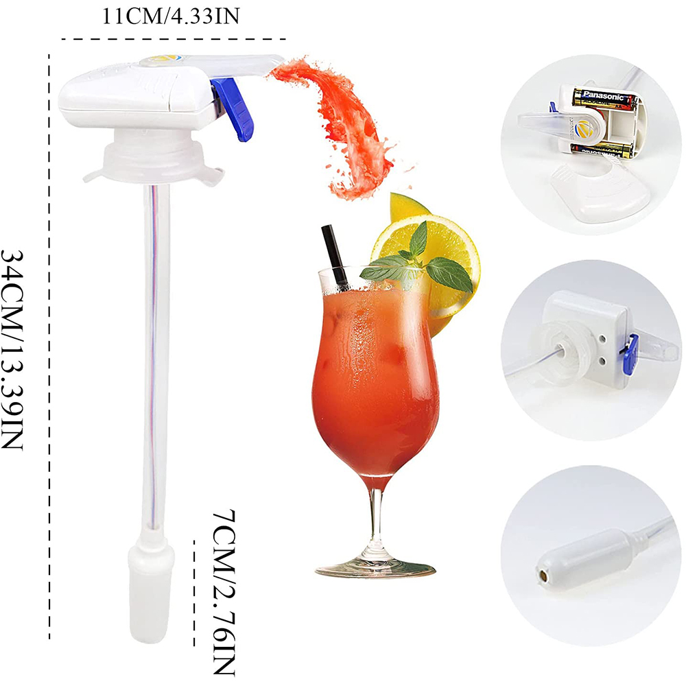 2Pcs Automatic Drink Dispenser, Milk Juice Dispenser for Milk Juice Beer Spill Proof Beverage Tap